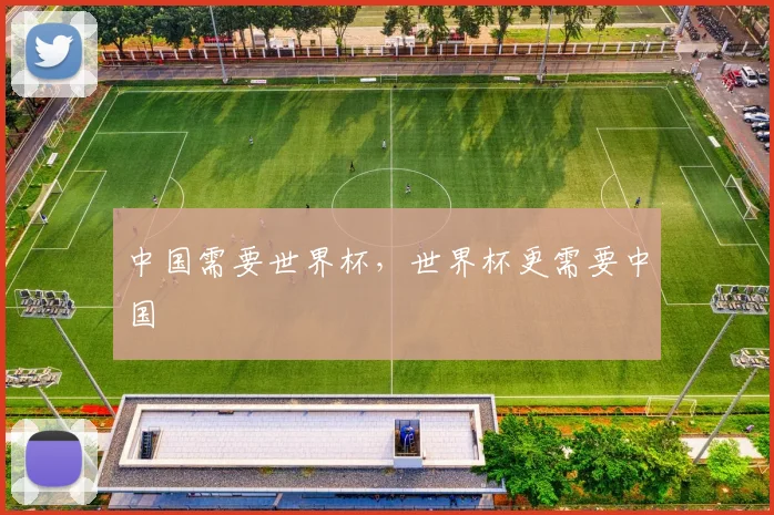 中国需要世界杯，世界杯更需要中国